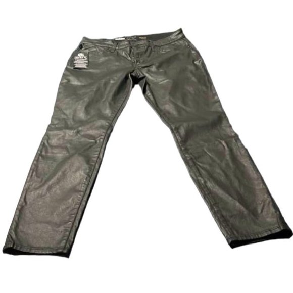 Rock & Republic Women's Jeans ~ NWT ~ Rx Berlin Mid Rise ~ Coated Fabric… - Picture 1 of 16